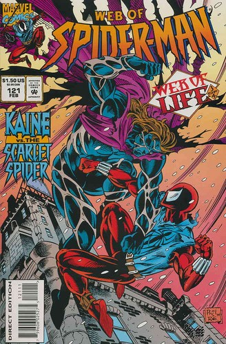 Web spider man - of, #121