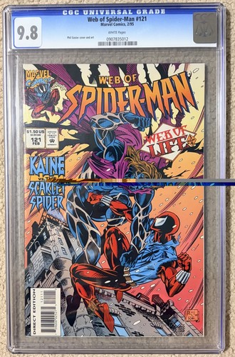 Web spider man 121 - spider-man, cgc