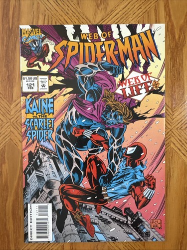 Web spider man 121 - web, 1995