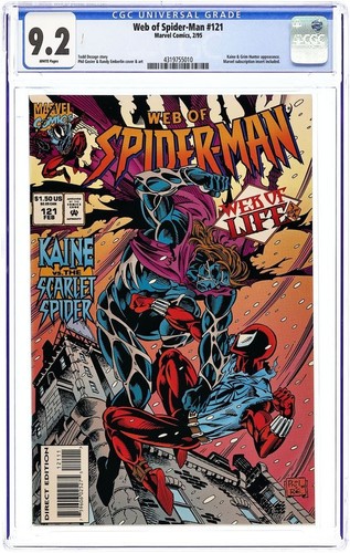 Web spider man 121 1995 - web, of