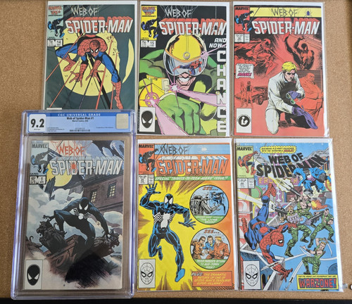 Web spider man cgc - of,